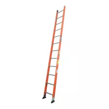 Escalera Sencilla Fibra Vidrio 12 Pasos / 3.60 Metros 114 Kg