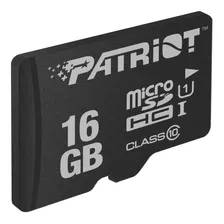 Memoria Micro Sd 16gb Clase 10 Patriot Original Importador