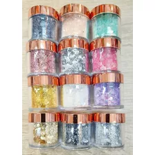 Glitters Para Uñas O Maquillaje/pack X 12