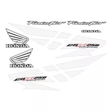 Kit Protetor Adesivo 3 M Cb Twister 250 2000/2013 Branco