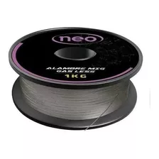 Alambre Flux Mig Neo Suelda Sin Gas Rollo 1 Mm 1kg