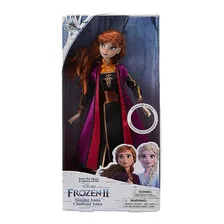 Anna Frozen 2 Muñeca Canta Ingles 28cm Disney Store