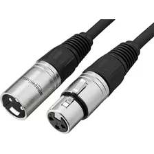 Amazon Basics Cable De Micrófono Balanceado Estandar Xlr...