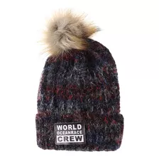 Gorro De Felpa Casual De Lana Para Mujer, Cálido, Otoño-invi