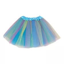 Niño Niños Niñas Bebé Multicolor Tutú Falda De Tul Ba11173