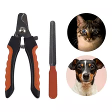 Lixa + Alicate Pet Para Corte De Unhas Cães E Gatos - Pet480