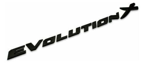 Para Mitsubishi Lancer 3d Evolution X Emblemas Insignia Foto 4