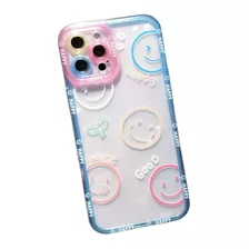 Funda/case Para iPhone X Xr Xs 11 12 13 Diseño Caritas