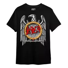 Camiseta Slayer Eagle Consulado Do Rock Oficial Licenciada