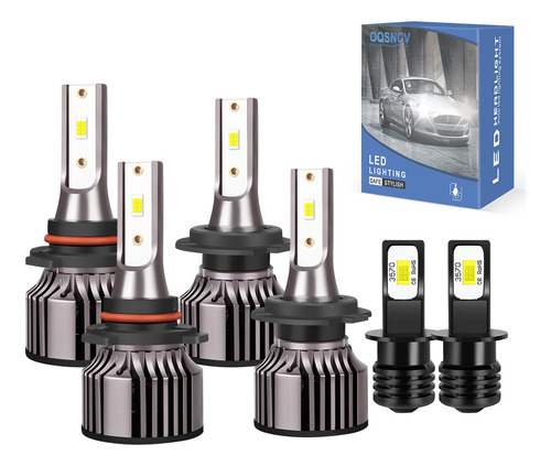 Kits De Faros D4s Hid De Luz Alta Y Baja 6000k 8000lm