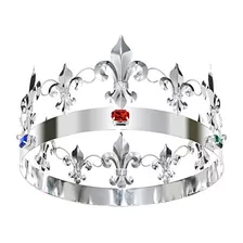 Dczerong King Queen Coronas De Tiara Completas Mujeres Adult