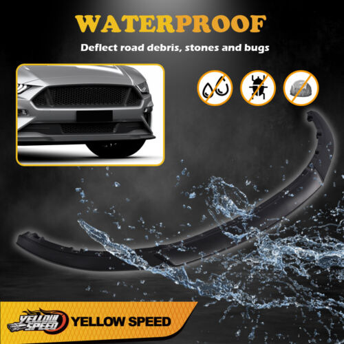 Fit For 2013-14 Ford Mustang Front Bumper Lip Spoiler Sp Ccb Foto 4