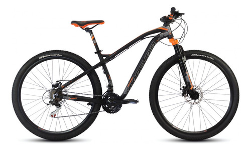 Mountain Bike Mercurio Mtb Recreación Ranger Pro  2020 R29 21v Frenos De Disco Mecánico Color Negro/naranja