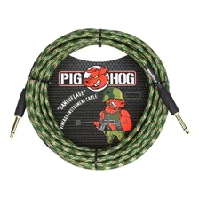 Cable Pig Hog Pch20cf Plug Para Guitarra Bajo 6 Metros