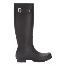 Bota De Agua Mujer Hunter Alta Wft1000rma Original Black