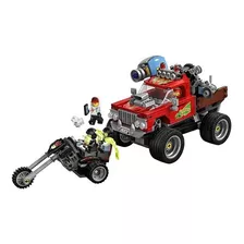 Lego O Caminhão De Acrobacias De El Fuego 428 Peças - 70421