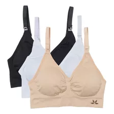 Pack 3 Bralette Maternal Lactancia Deportivo Trío Latina