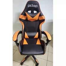 Cadeira Gamer Pctop Strike/1005 -preta E Laranja 