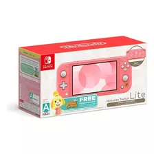 Nintendo Switch Lite Animal Crossing Isabelle Aloha Nacional