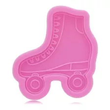 Molde De Silicone Patins Chaveiro Artesanato Resina Epóxi