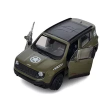 Jeep Renegade Trailhawk Verde Welly Esc. Aprox. 1:43 Loose