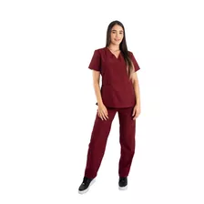 Uniforme Pijama Medica Mujer Antifluido Scrub 