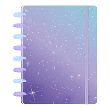 Caderno De Disco Basic A5 Stars -80 Folhas -(8 Discos)