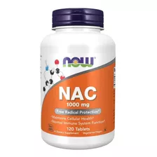 Now Foods Nac N-acetil-cisteina 1000 Mg Sfn Sin Sabor
