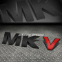 For Vw Mk Iii Golf/jetta Metal Bumper Trunk Grill Emblem Sxd