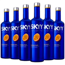 Vodka Skyy Passion Fruit Maracuya Saborizado - Pack X6 Unid