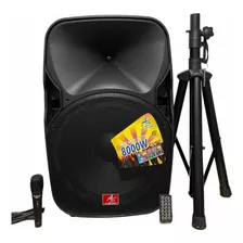 Cabina Activa American Sound 15pulgadas 8000w +base Y Mic