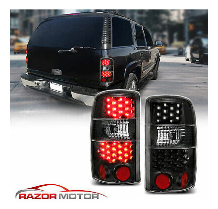 For 00-06 Chevy Suburban Tahoe Gmc Yukon Xl Black Led Re Rzk Foto 2