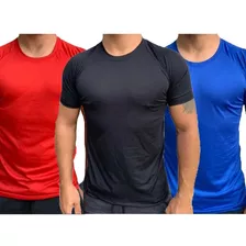 Kit 7 Camisetas Térmica Masculina Manga Curta Proteção Uv