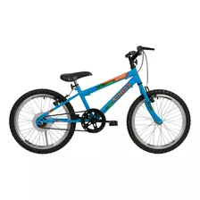 Bicicleta De Passeio Infantil Athor Bikes Evolution 2020 Aro 20 Único 1v Freios V-brakes Cor Azul Com Descanso Lateral