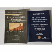 Livro, Kit(2), 1 O Caso Dos Denunciantes Invejosos, Dimitri, 2 O Caso Dos Exploradores De Cavernas, Carlos A.m. Queiroz