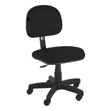 Cadeira De Escritório Ecoflex 204-gir-c Ergonômica Preta