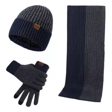 Conjunto De Guantes Beanies Para Gorro, Anillas, Bufanda, Te