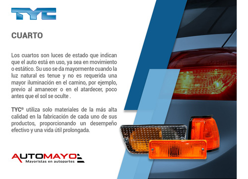 Un Cuarto Delantero Derecho Tyc Grand Marquis 1995-1997 Foto 4