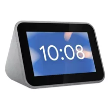 Parlante Inteligente Lenovo Smart Clock Cd-4n341y Con Asistente Virtual Google Assistant, Pantalla Integrada De 4 Gray 100v/240v