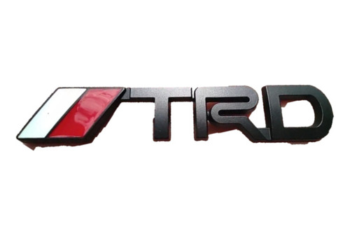 Foto de Emblema Toyota Trd Metalico Negro Sport Turbo Diesel