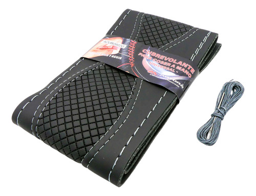Funda Cubre Volante Para Coser Hilo Gris 38cm Mediano
