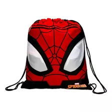 Bolso Gimnasio Spiderman Rojo Sportzone Spass21020