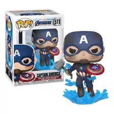 Funko Pop Avengers Endgame Captain America Shield & Mjolnir