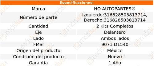 2- Kits De Clipers De Frenos Delanteros Ducato 11/19 Ho Foto 2