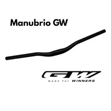 Manubrio Manillar D Aluminio Bicicleta Mtb Gw + Envío Gratis