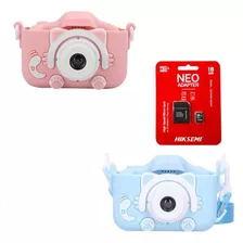 Cámara Infantil Digital Foto Niños Juguete + Micro Sd 32 Gb