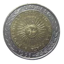 Moneda 1 Peso Año 1995 Error Provingias