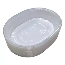 Bandeja Plastica Descartable 105 Delivery Microondas X 100