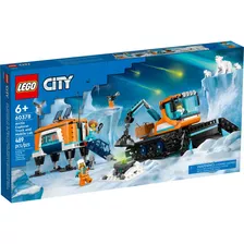 Lego Cidade 60378 Caminhão Laboratório De Exploração Ártica- Quantidade De Peças 489