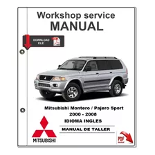 Manual De Taller De Servicio Mitsubishi Montero/pajero Sport